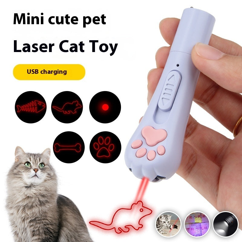 GlowPaws: Mini pet tracker toy.