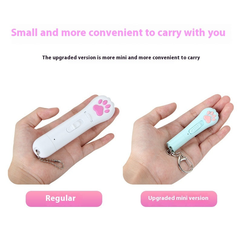 GlowPaws: Mini pet tracker toy.