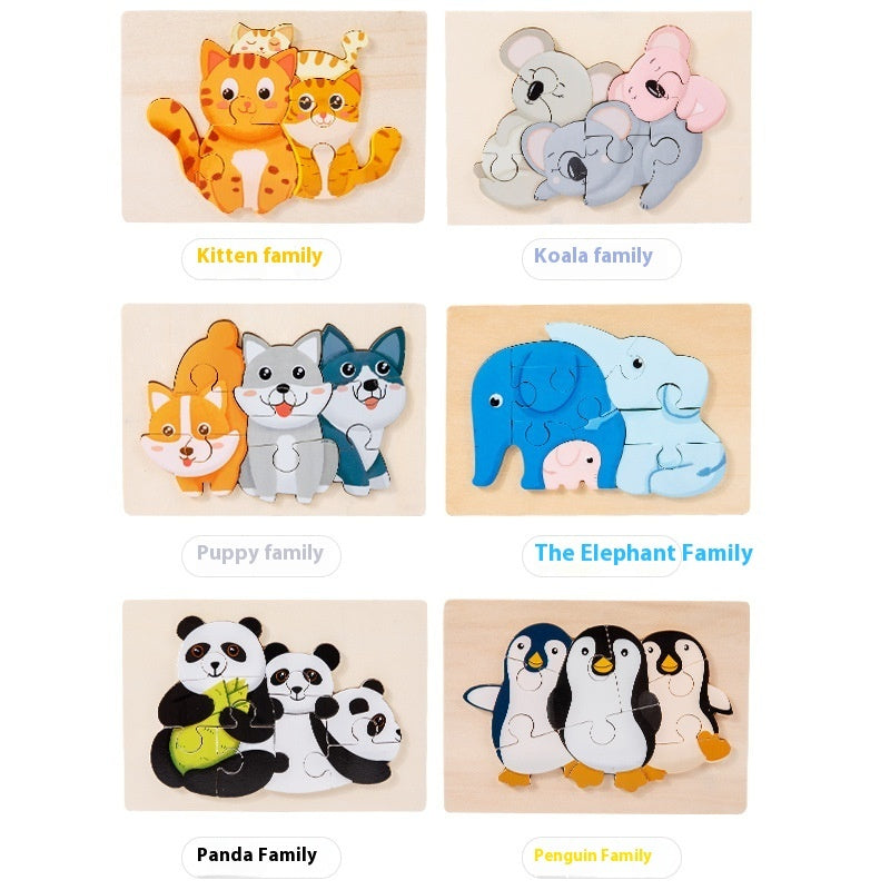 Bond Blocks: Animal puzzle play sets.