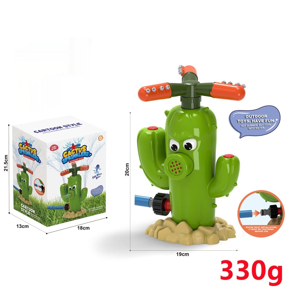 Outdoor Water Spray Cactus Water Toys