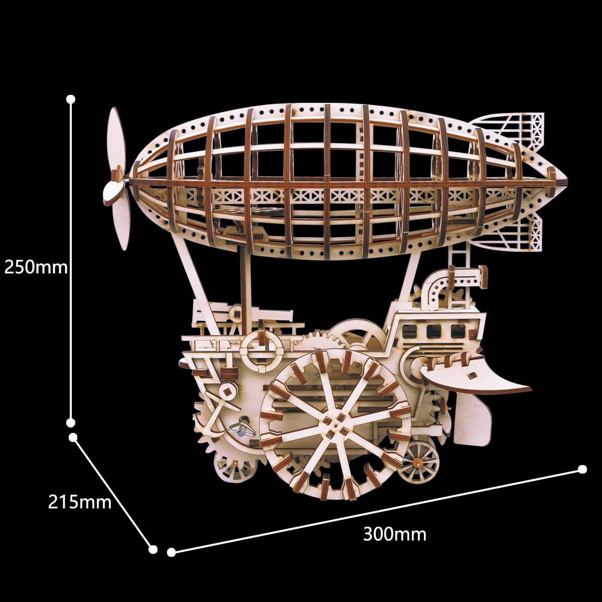 3D Wooden Air Vehicle Jigsaw Puzzle Model Kit