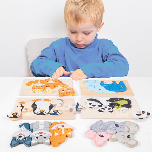 Bond Blocks: Animal puzzle play sets.