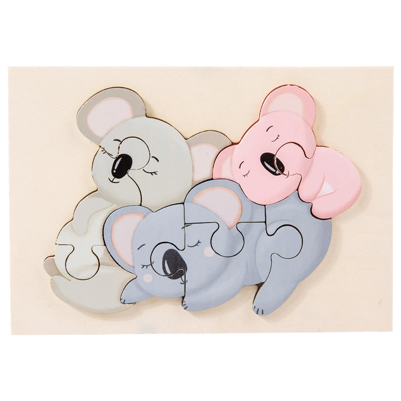 Bond Blocks: Animal puzzle play sets.