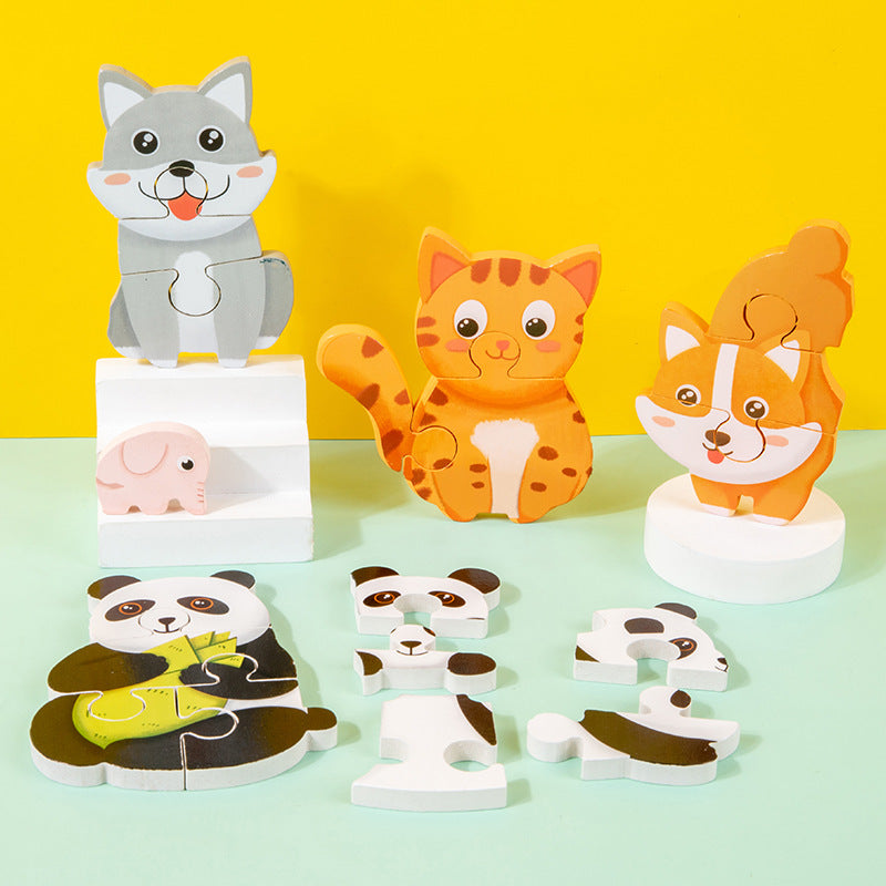 Bond Blocks: Animal puzzle play sets.
