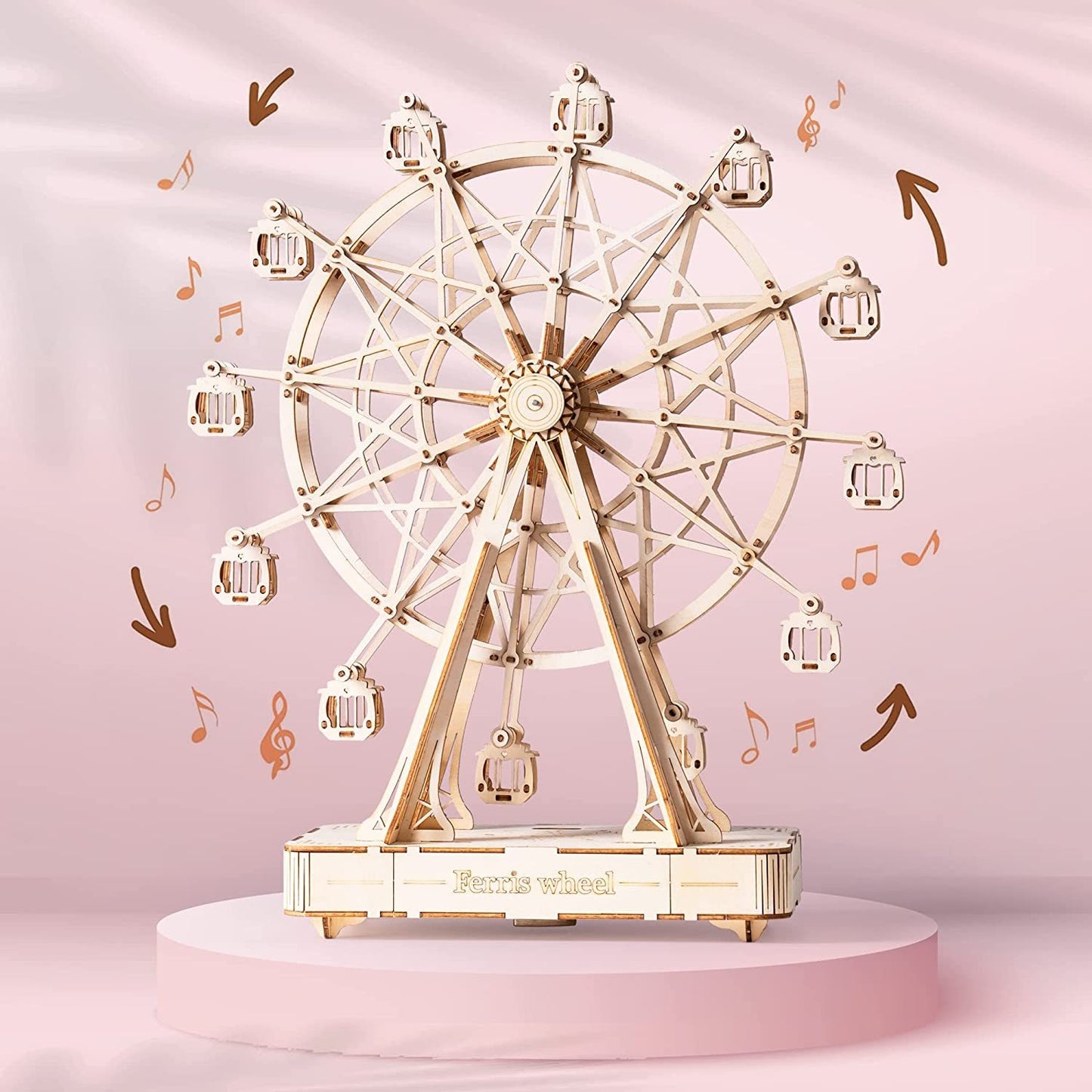Ferris Wheel Music Box – Buildable Puzzle Kit