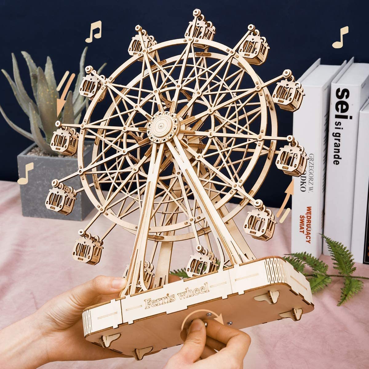 Ferris Wheel Music Box – Buildable Puzzle Kit
