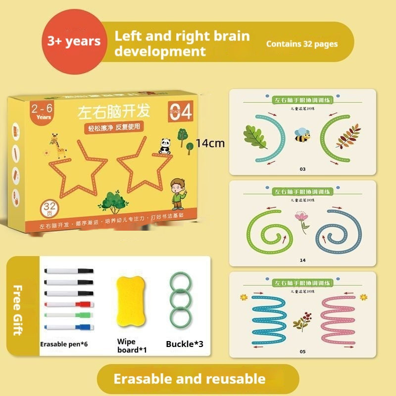 Pen Control Training Children's Early Education Thinking Toys