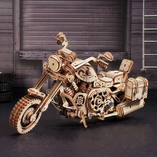 Cruiser Motorcycle DIY Wooden