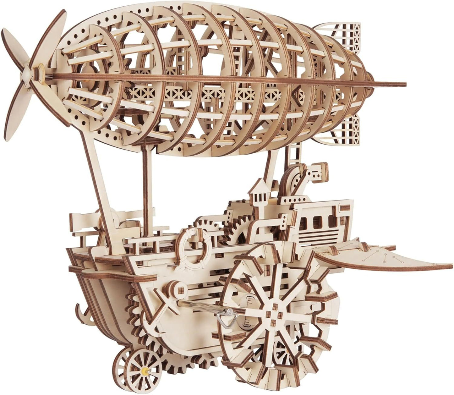 3D Wooden Air Vehicle Jigsaw Puzzle Model Kit