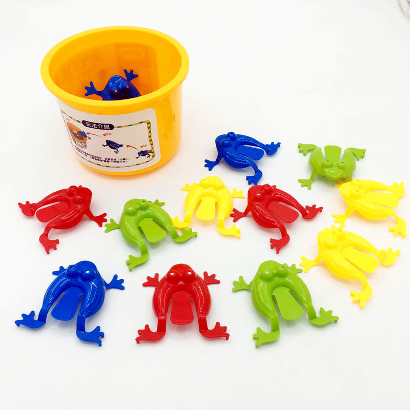 12 PCs Bouncing Frogs - Classic fun, Modern learning.